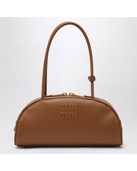 Miu Miu Brown Medium Beau Bag