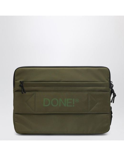 Rag & Bone Green Laptop Case for men