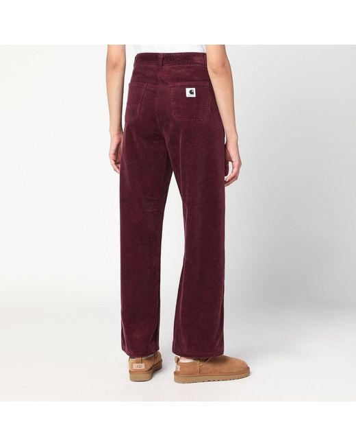 Carhartt Red Simple Pant
