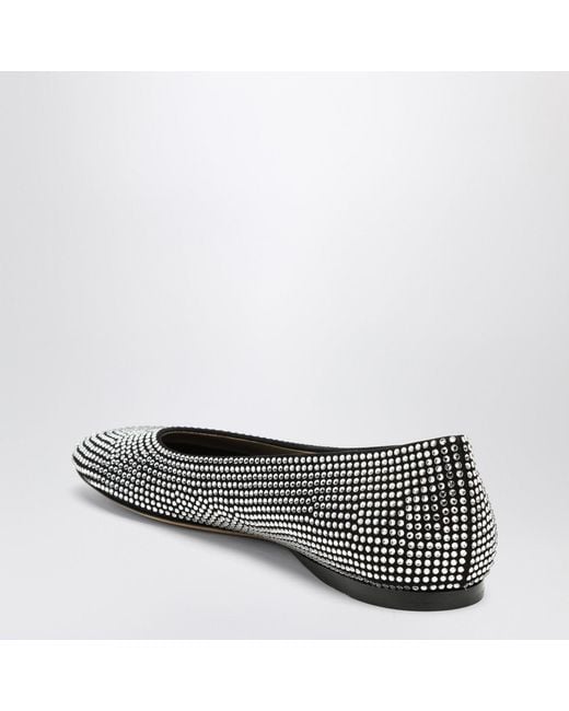 Shoes > flats > ballerinas Loewe en coloris Metallic