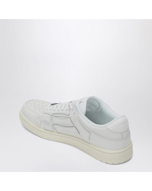 Amiri Sneaker Skel Top Low Weiß in White für Herren