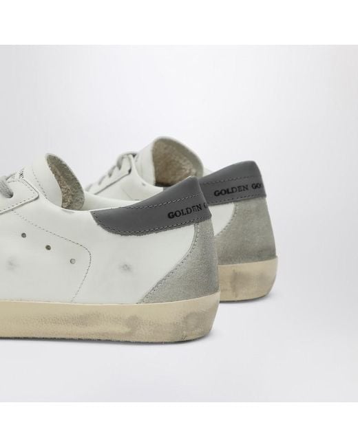Basket Super-Star/Gris Golden Goose Deluxe Brand en coloris White