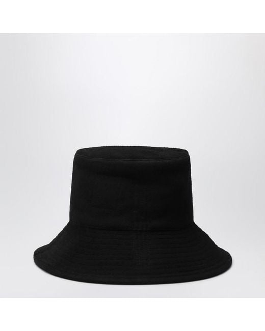 Rick Owens Bucket Hat Schwarz Cunty in Black für Herren