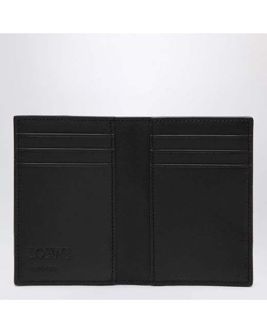 Loewe Black Puzzle Bi-Fold Card Holder for men