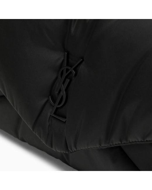 Pochette envelope grande cassandre nera in nylon di Saint Laurent in Black da Uomo
