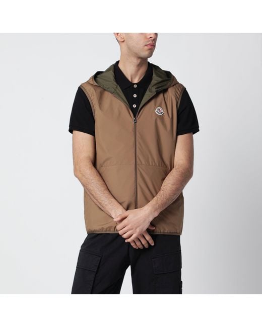 Moncler Green Chirano Shirt Jacket Military for men