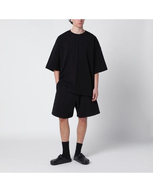 Entire studios Black Boxy T-Shirt for men
