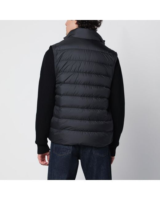 Moncler Black Treompan Padded Gilet for men