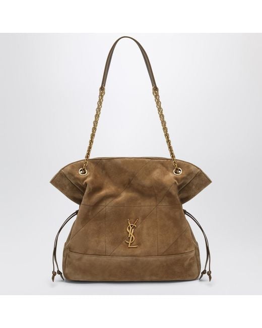 Saint Laurent Brown Borsa Shopping Jamie