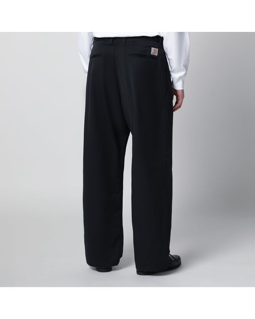 Carhartt Black Evan Pant/Rinsed for men