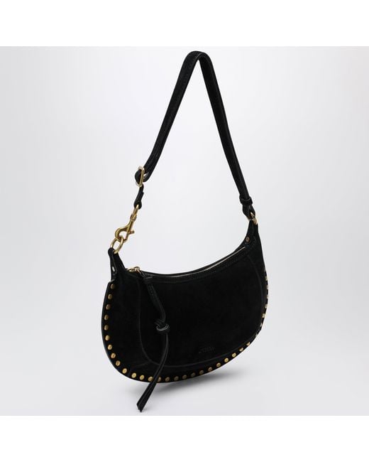 Isabel Marant Black Oskan Moon Shoulder Bag