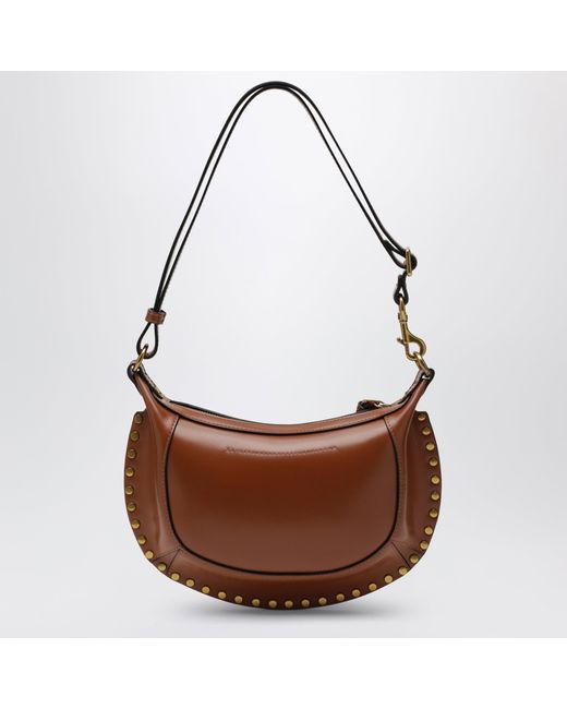 Isabel Marant Brown Oskan Moon Shoulder Bag