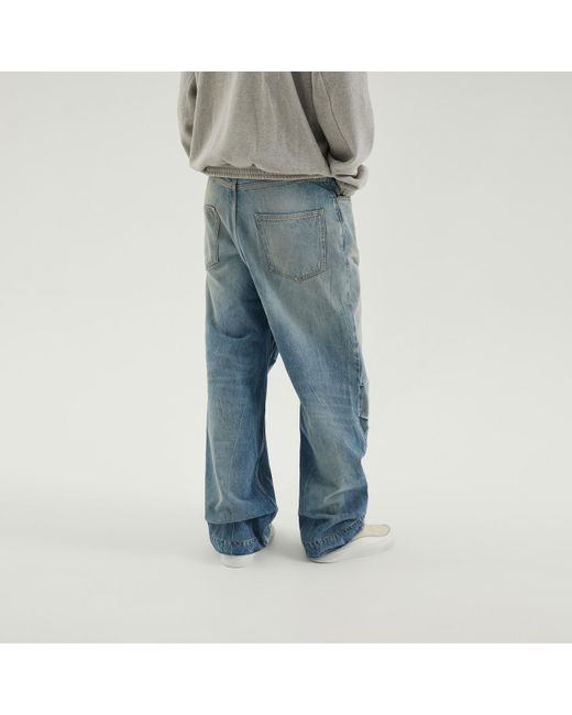 1989 STUDIO Blue Y2K Denim Pants for men
