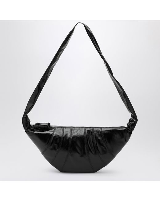Lemaire Black Medium Croissant Bag