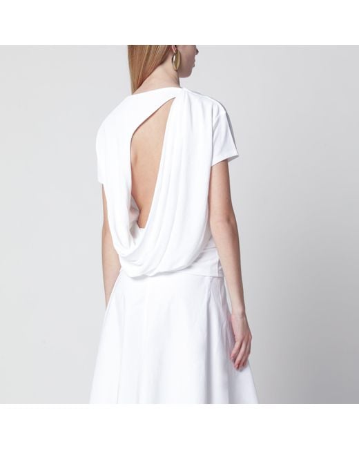 Jacquemus White Mistral Top