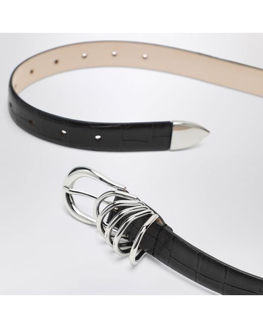 DEHANCHE Black Hollyhock Belt
