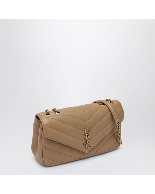 Saint Laurent Natural Medium Loulou Bag