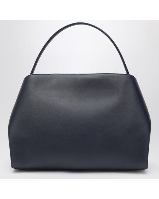 Ferragamo Blue And Leather Hug Soft L Handbag