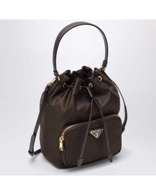 Prada Black Duet Bucket Bag