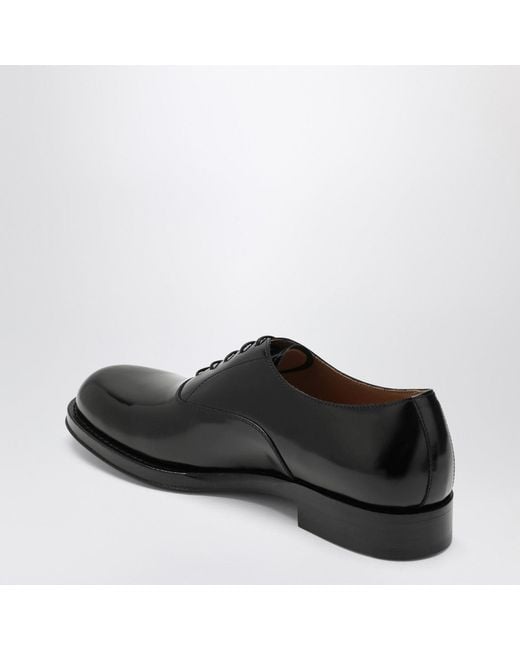 Dries Van Noten Black Lace-Up Shoes for men