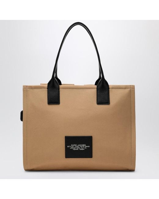 Marc Jacobs Metallic The Cargo Canvas Large Tote Bag
