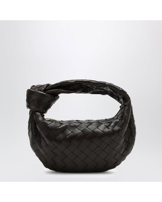 Bottega Veneta Black Fondant Mini Jodie Bag