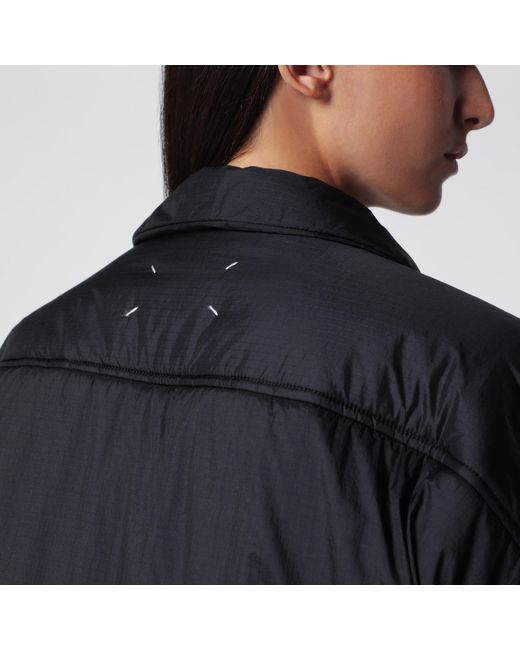 Maison Margiela Black Oversized Padded Jacket