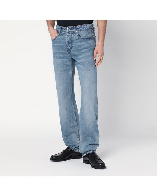 AMI Hellblaue Jeans Mit Wascheffekt in Blue für Herren