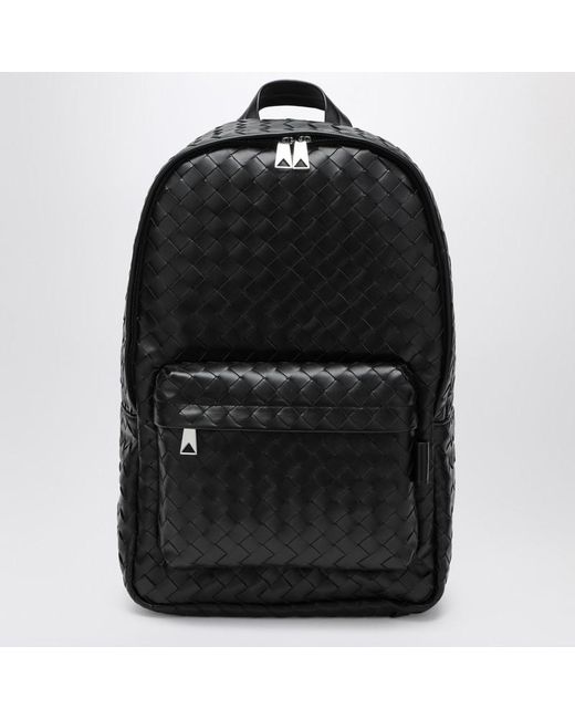 Sac À Dos Moyen En Tressage Intrecciato Bottega Veneta pour homme en coloris Black