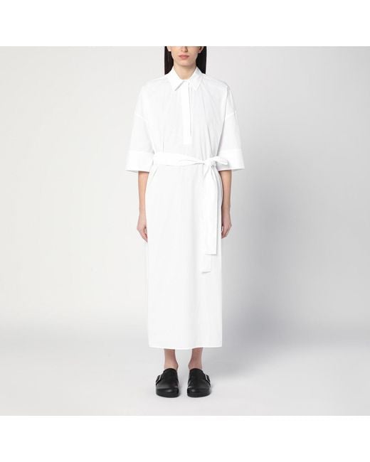 P.A.R.O.S.H. White Chemise Dress