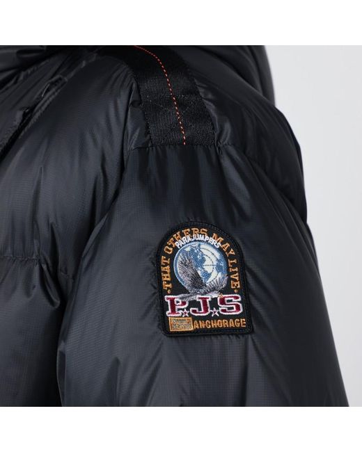 Piumino con cappuccio cloud di Parajumpers in Blue da Uomo