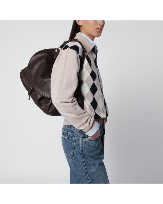 Miu Miu Brown Rendez-Vous Bag