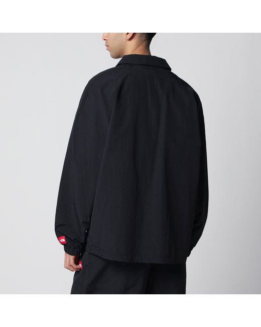 The North Face Black Zip-Up Nylon Jacket for men