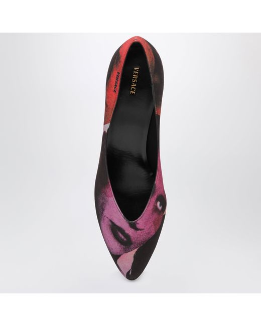 Versace Red Tina Pumps