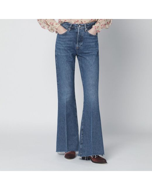 FRAME Blue The Lax Jeans