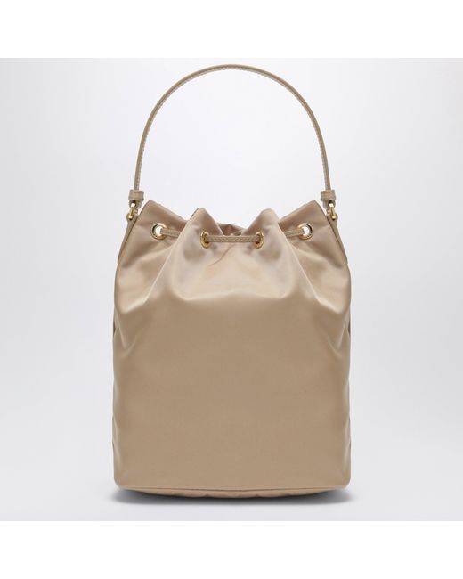 Prada Natural Duet Bucket Bag