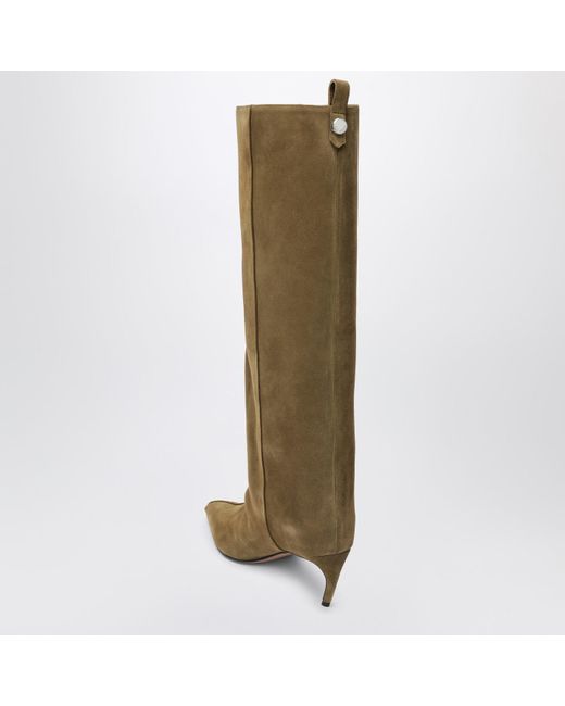 The Attico Green "Lea" Boot