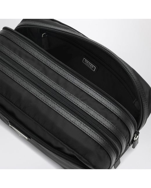 Prada Black Nylon Beauty Case for men