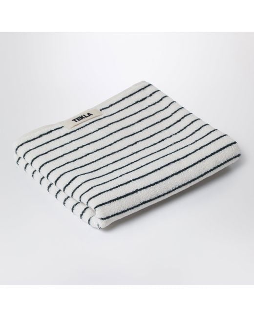 Tekla Metallic Striped Towel 50X90 for men