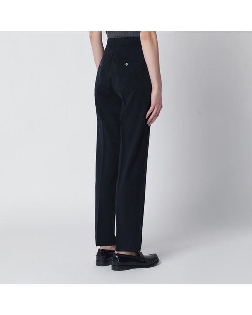 Max Mara Black Wool Trousers