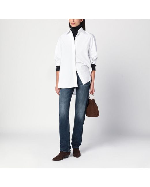 Prada Blue Washed-Out Jeans