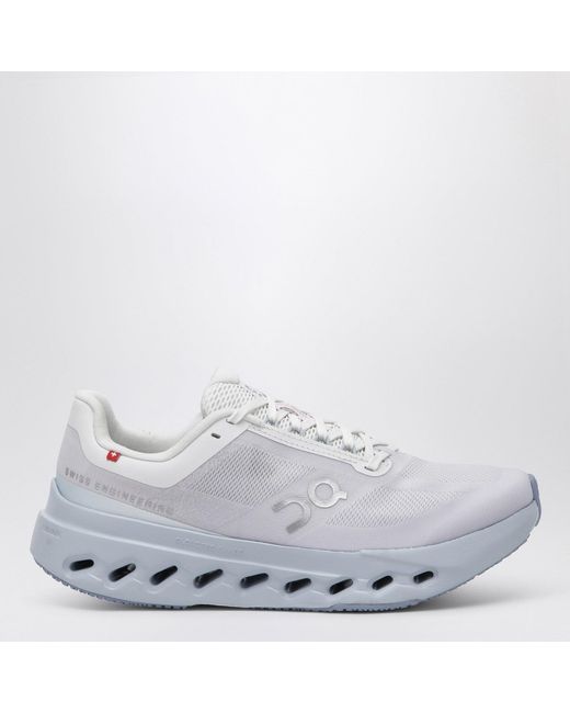 On Shoes White Sneaker Cloudsurfer Next Pey/Heather
