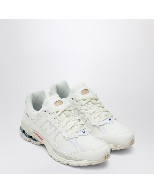 New Balance White Sneaker 2002R Protection Pack