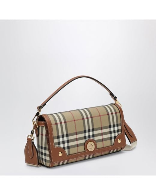 Burberry Metallic Small Note Bag With Handle
