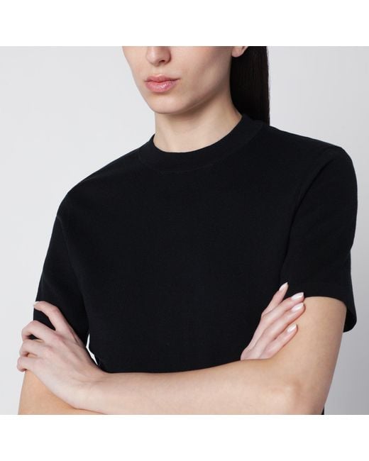 Entire studios Black Cotton T-Shirt