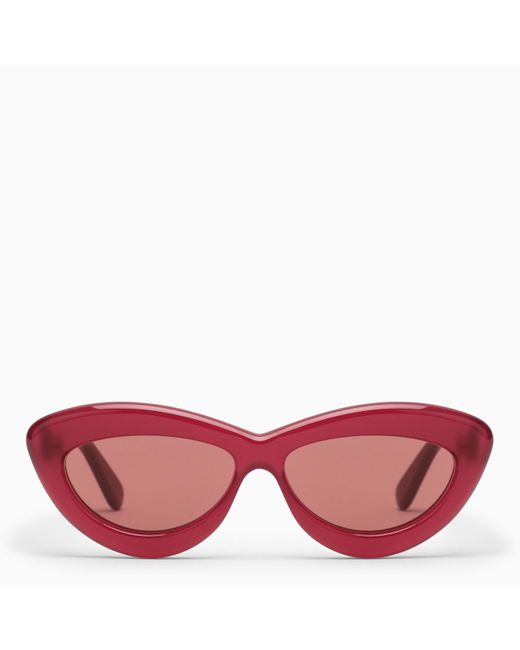 Loewe Fuchsia Cat-eye Sunglasses in Pink | Lyst