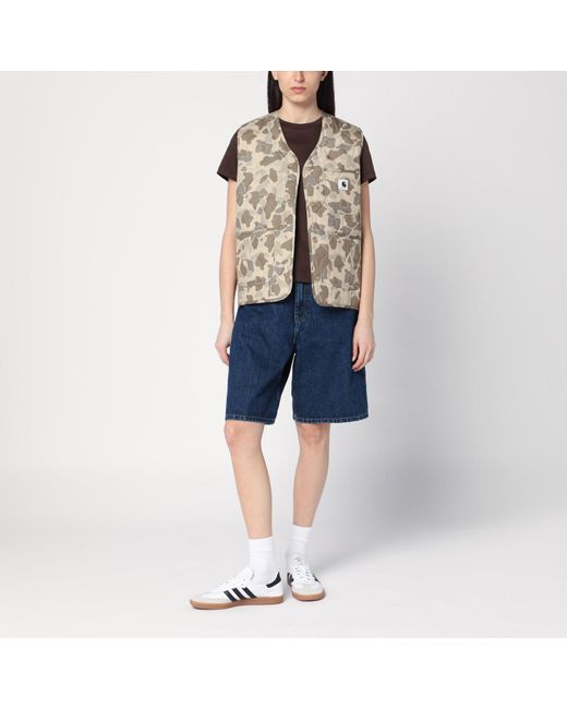 Carhartt Multicolor W' Skyler Vest Camo Duck Desert