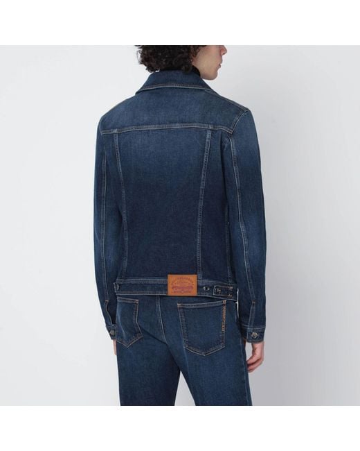Dolce & Gabbana Blue Denim Jacket for men