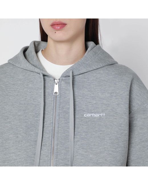 Carhartt Gray Zip Sweatshirt