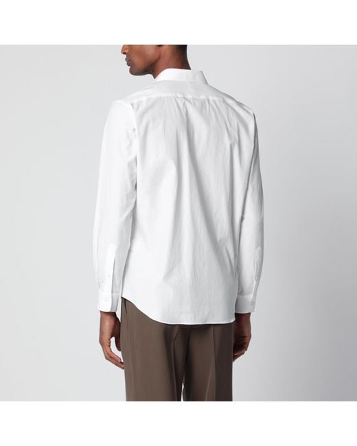 Camicia Slim di Auralee in Gray da Uomo